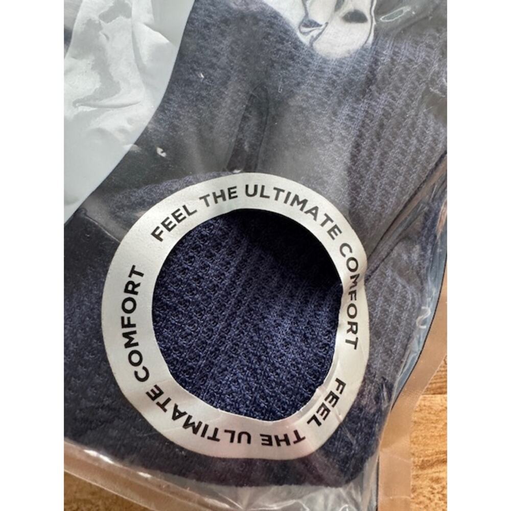 Lumb'r Jack NWT Men's Blue Thermal Base Layer Waffle Knit Top Pant Set- Size L - Picture 6 of 6